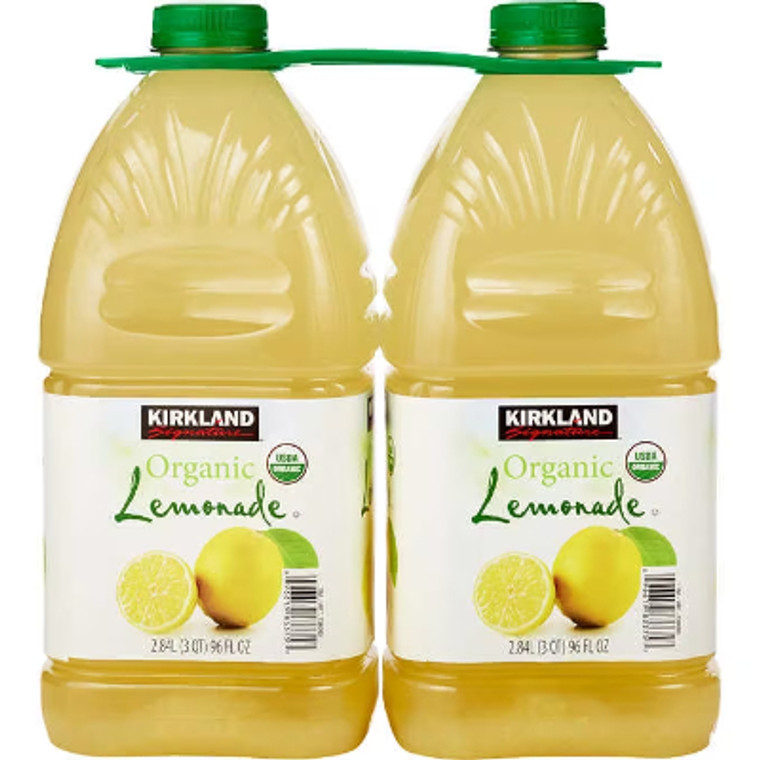 Kirkland Signature Organic Lemonade, 96 fl oz, 2 ct