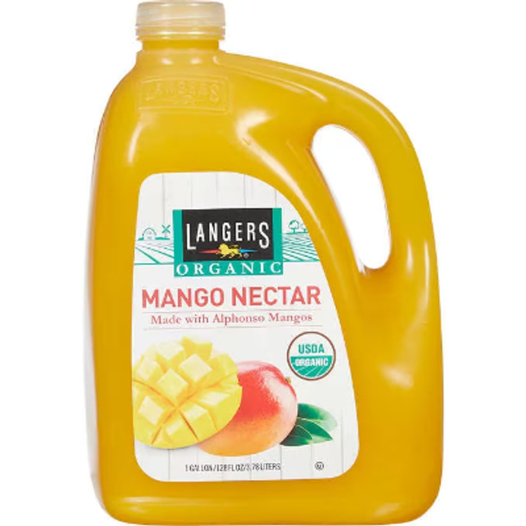 Langers Organic Mango Nectar, 1 Gallon