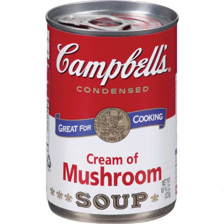 Campbell's Soup, Cream of Mushroom, 10.75 oz, 12 ct