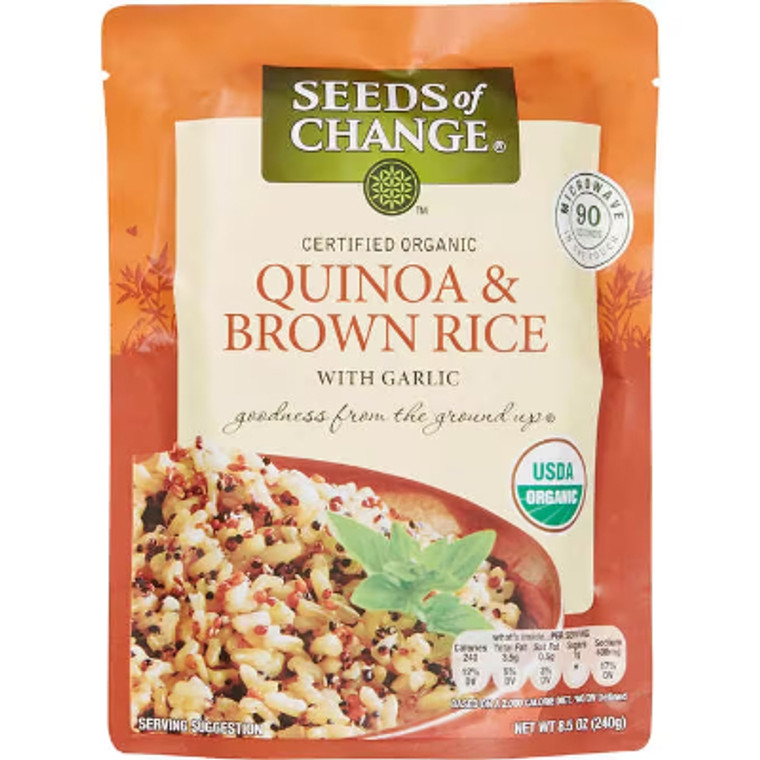 Seeds of Change Organic Quinoa and Brown Rice, 8.5 oz, 6 ct