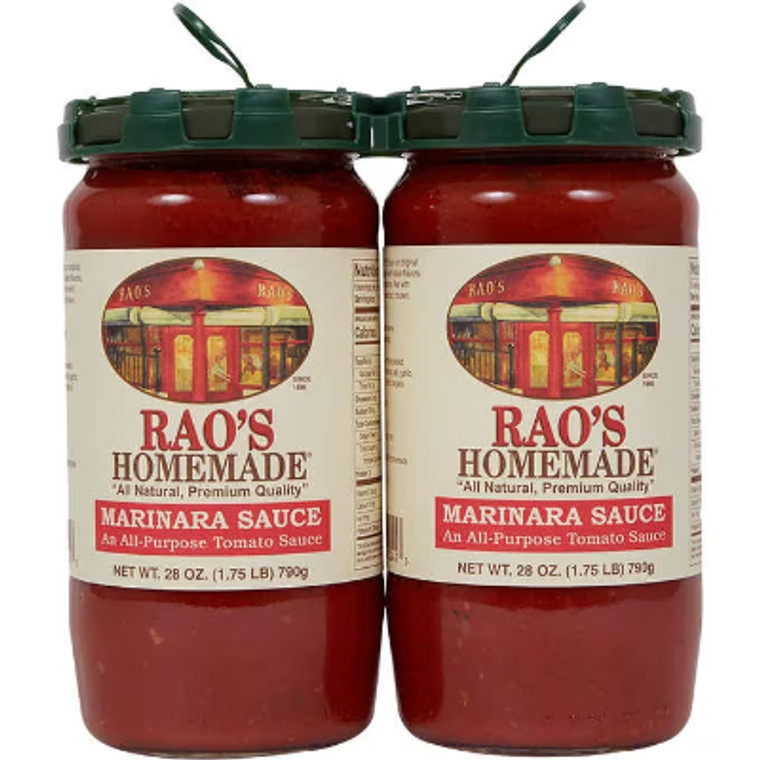 Rao's Homemade Marinara Sauce, 28 oz, 2 ct