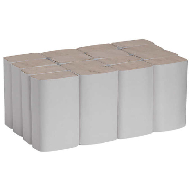 Marathon Singlefold Paper Towels, 1-Ply, Brown, 4000 ct