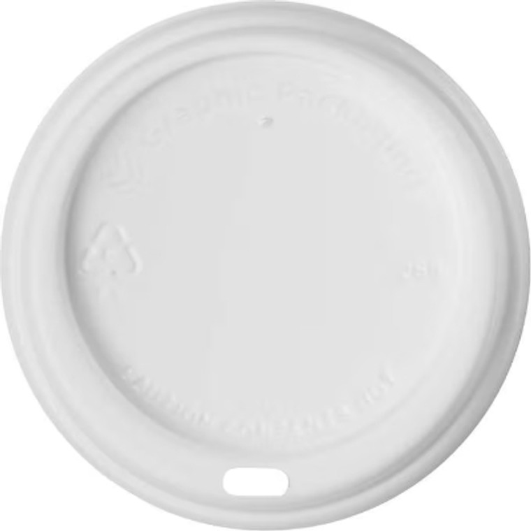 Graphic Packaging Poly Hot Cup Dome Lid, Soho, 10-24 oz, 600 ct