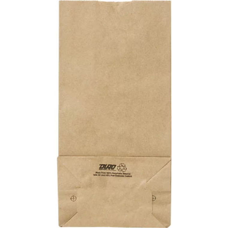 Duro Bag #12 Recycled Paper Bag, Kraft, 500 ct