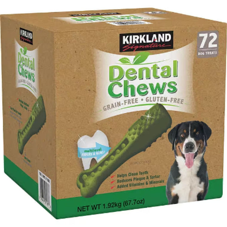 Kirkland Signature Dental Chews, 72 ct