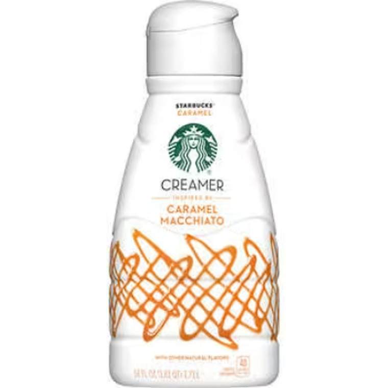 Starbucks Coffee Creamer, Caramel, 58 fl oz