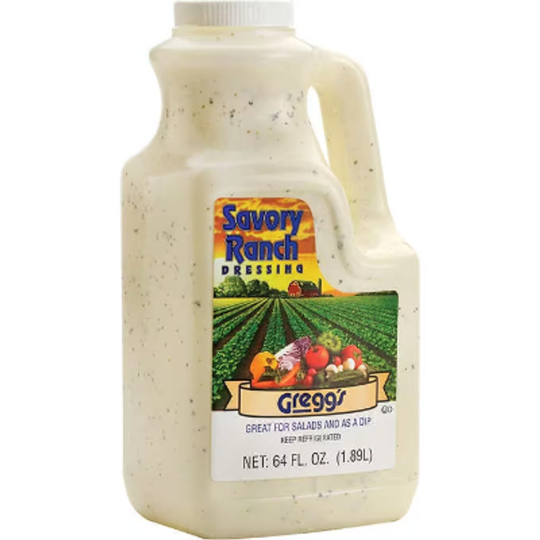 Gregg's Savory Ranch Dressing, 64 fl oz