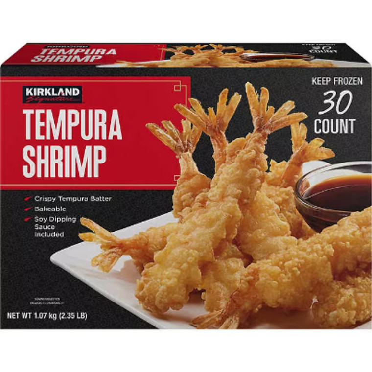 Kirkland Signature Tempura Shrimp, 2.35 lbs, 30 ct