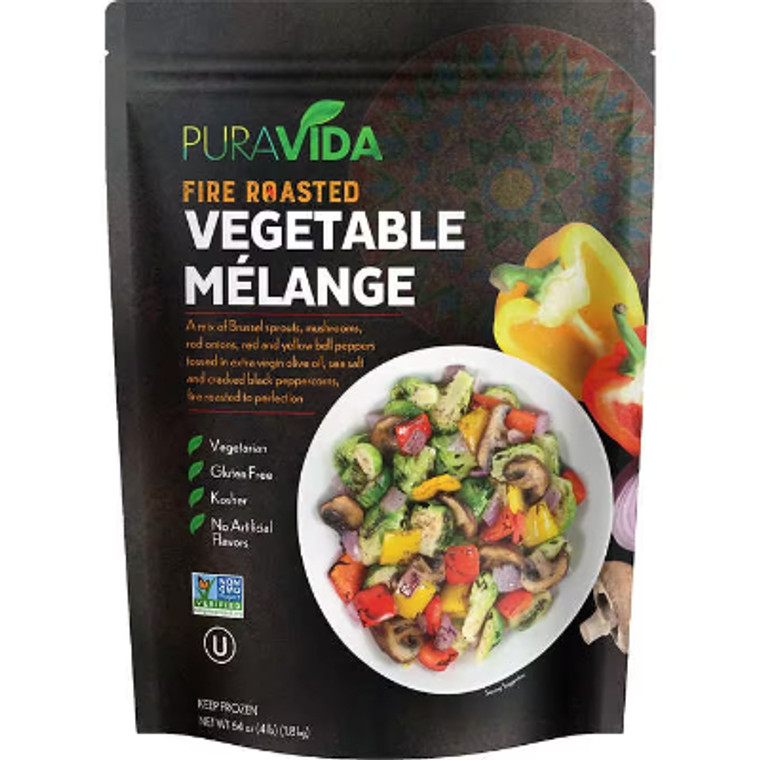 Pura Vida Fire Roasted Vegetable Melange, 64 oz