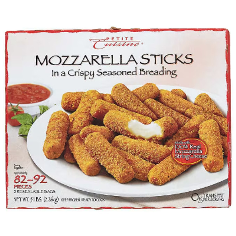 Petite Cuisine Mozzarella Sticks, 2.5 lbs, 2 ct