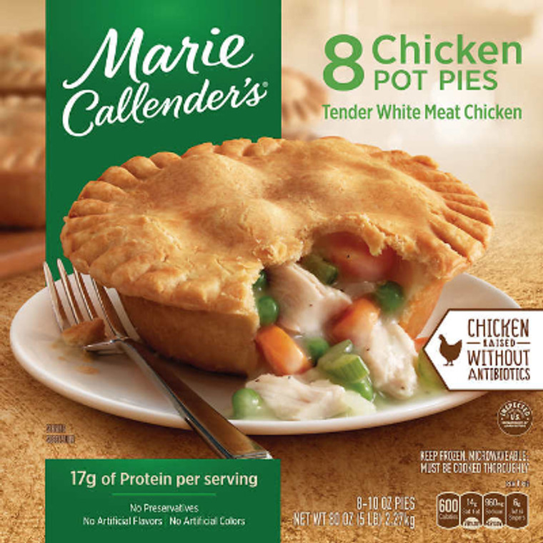 Marie Callender's NAE Chicken Pot Pies, 10 oz, 8 ct