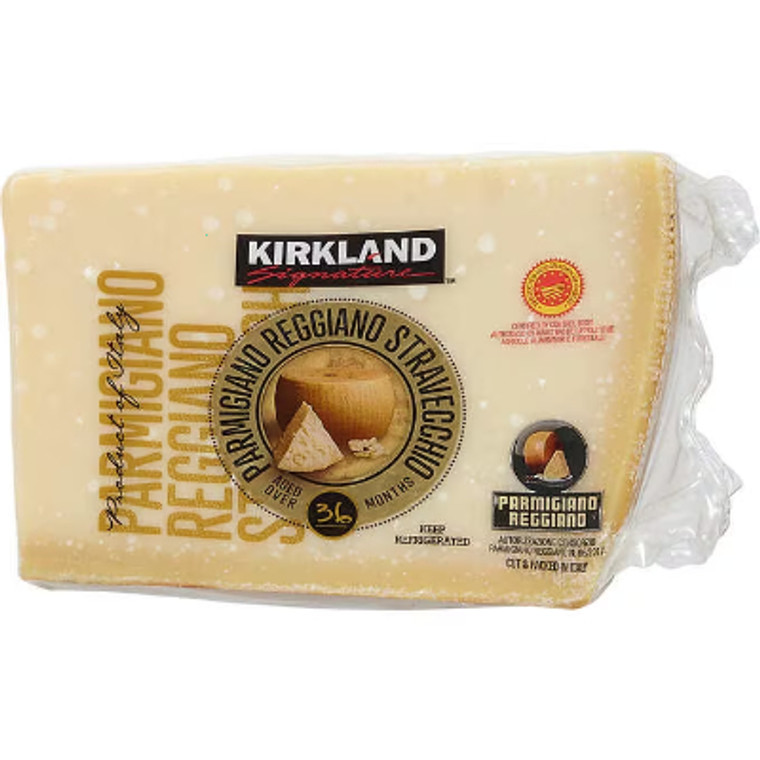 Kirkland Signature Parmigiano Reggiano Straveccho, 2 lb avg wt