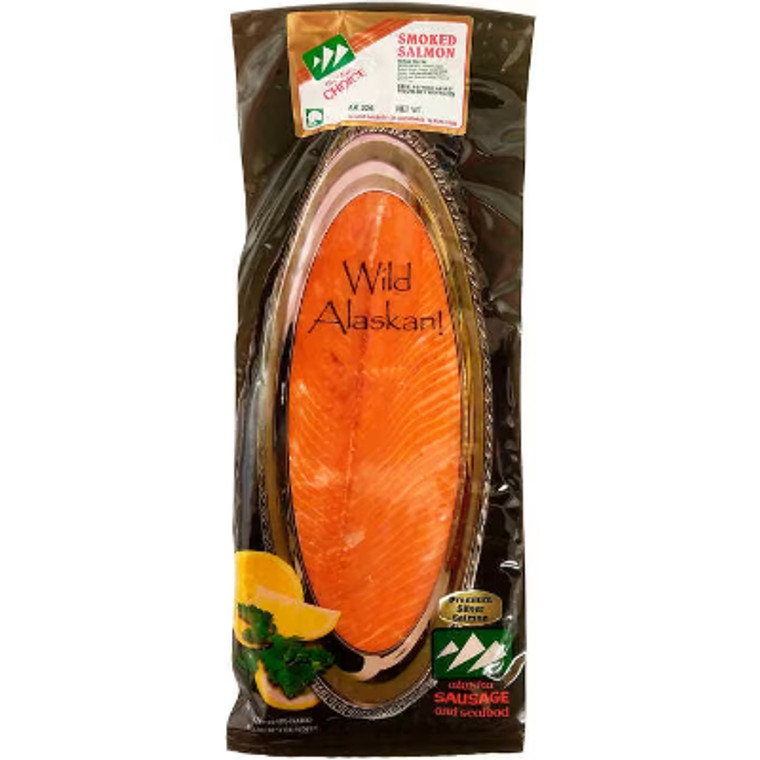 Alaska Sausage Co. Kippered Silver Salmon, 2 lb avg wt