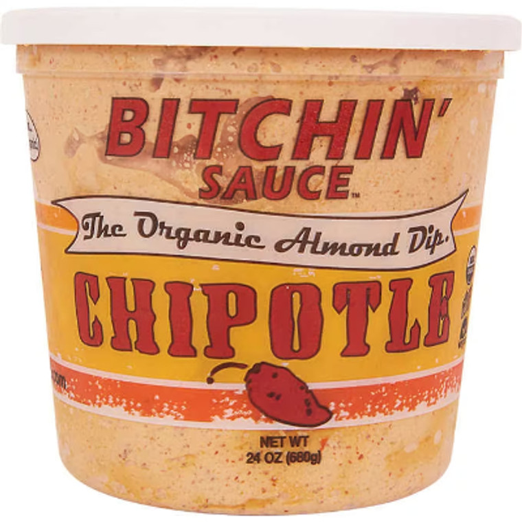 Bitchin' Sauce Organic Almond Dip, Chipotle, 24 oz