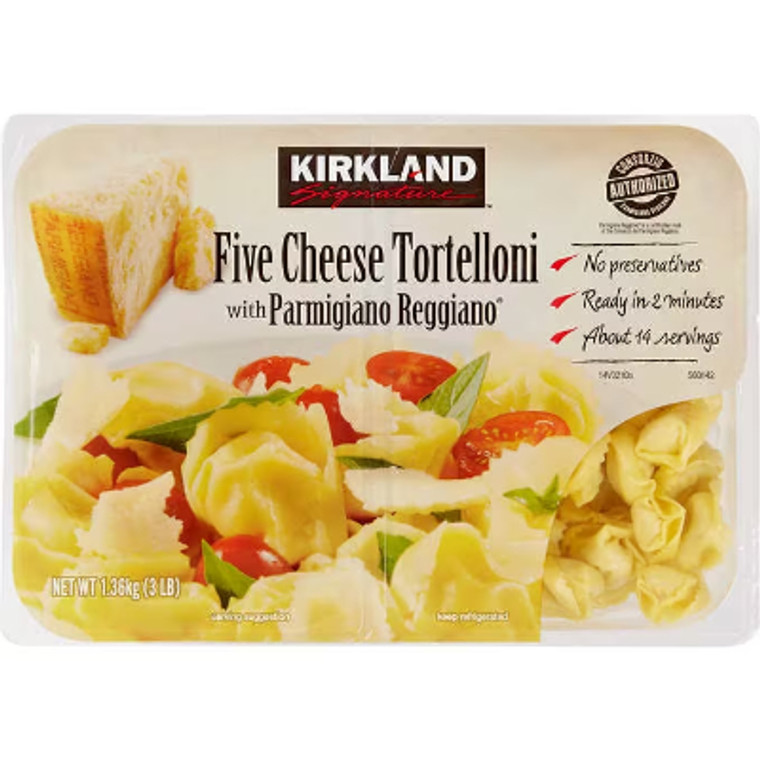 Kirkland Signature Five Cheese Tortelloni, 24 oz, 2 ct