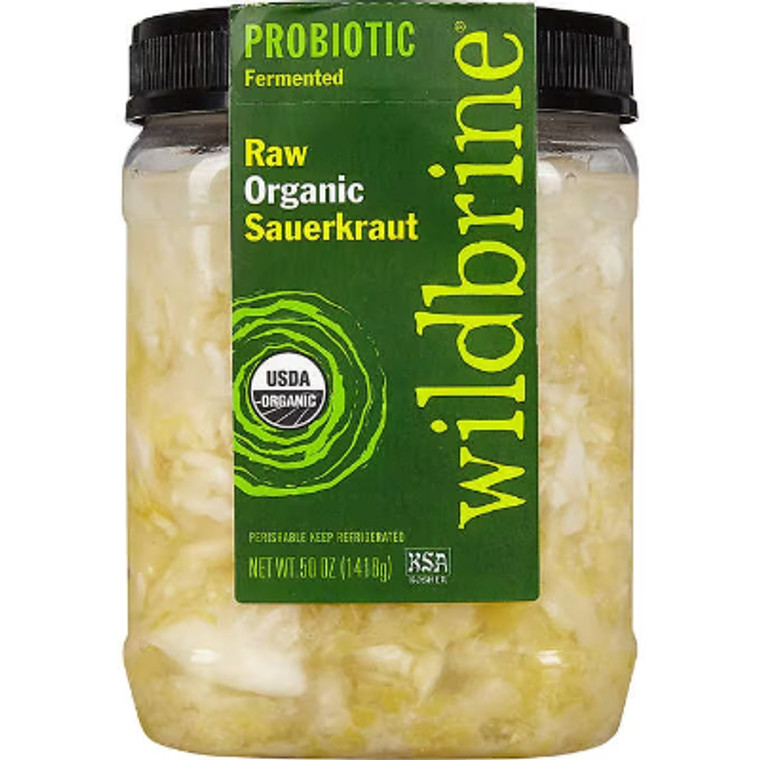 Wildbrine Raw Organic Sauerkraut, 50 oz