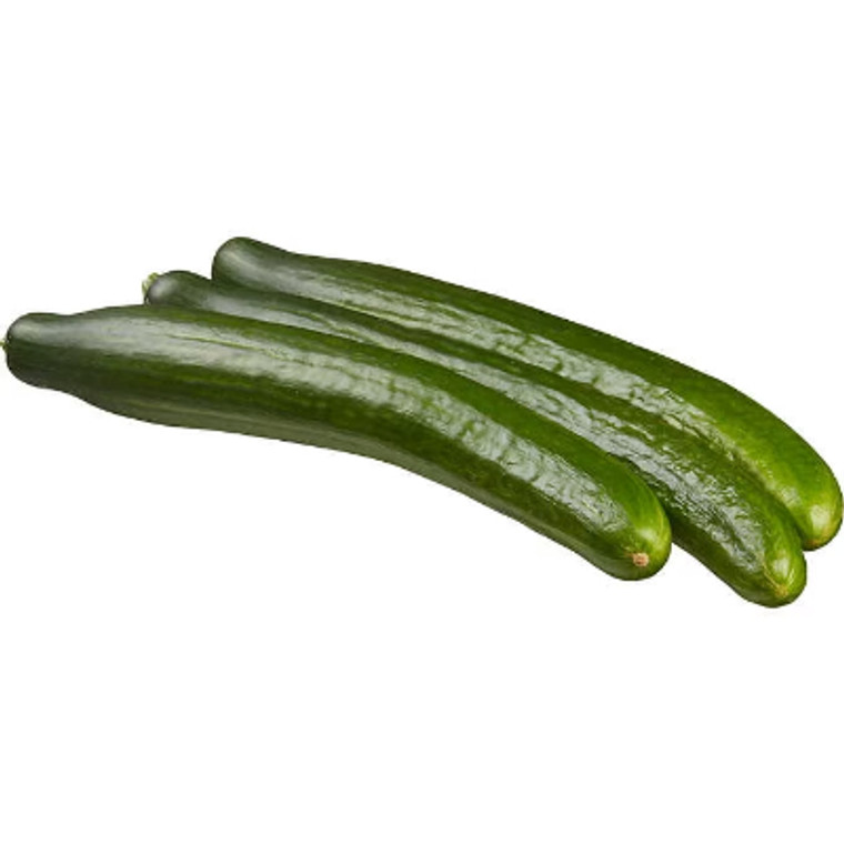 Organic Long English Cucumber, 3 ct