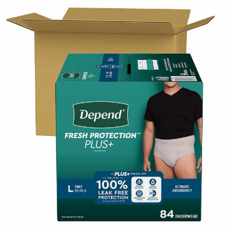 DEPEND ULTIMATE MENS LARGE UNDERWEAR 80 CT