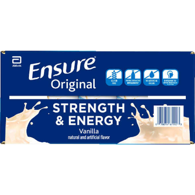 Ensure Original Nutrition Shake, Vanilla, 8 fl oz, 30 ct