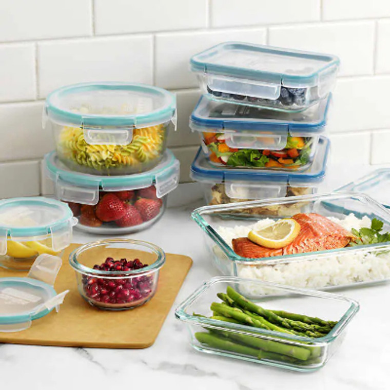 Snapware Pyrex 18-piece Glass Food Storage Set