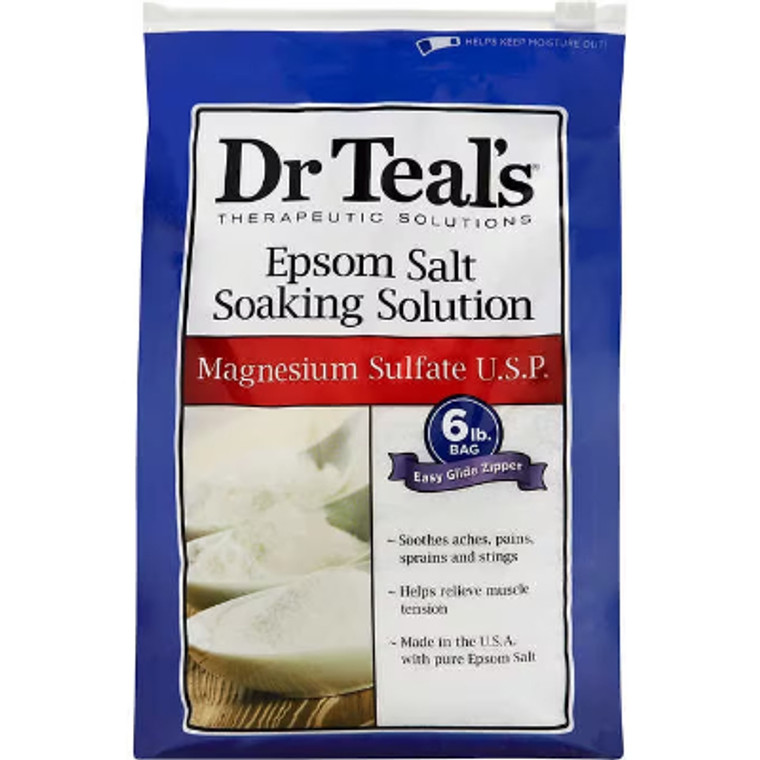 Dr. Teal's Epsom Salt, 6 lbs, 2 ct