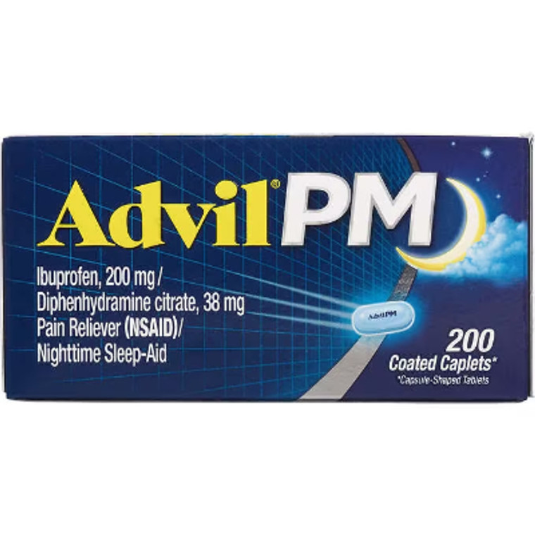 Advil PM Nighttime Sleep Aid, 200 mg, 200 ct