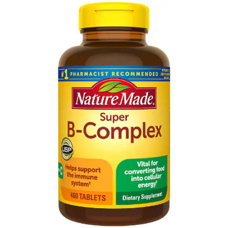 Nature Made Super B-Complex, 460 Tablets