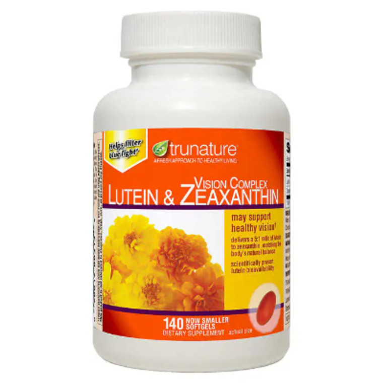 trunature Vision Complex Lutein & Zeaxanthin, 140 Softgels