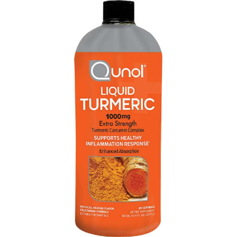 Qunol Liquid Turmeric, 1,000 mg, 30.4 fl oz, 60 Servings