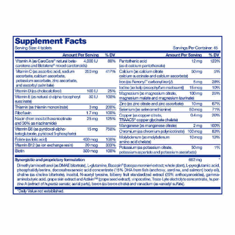 FOCUSfactor Nutrition for the Brain Dietary Supplement, 180 Tablets