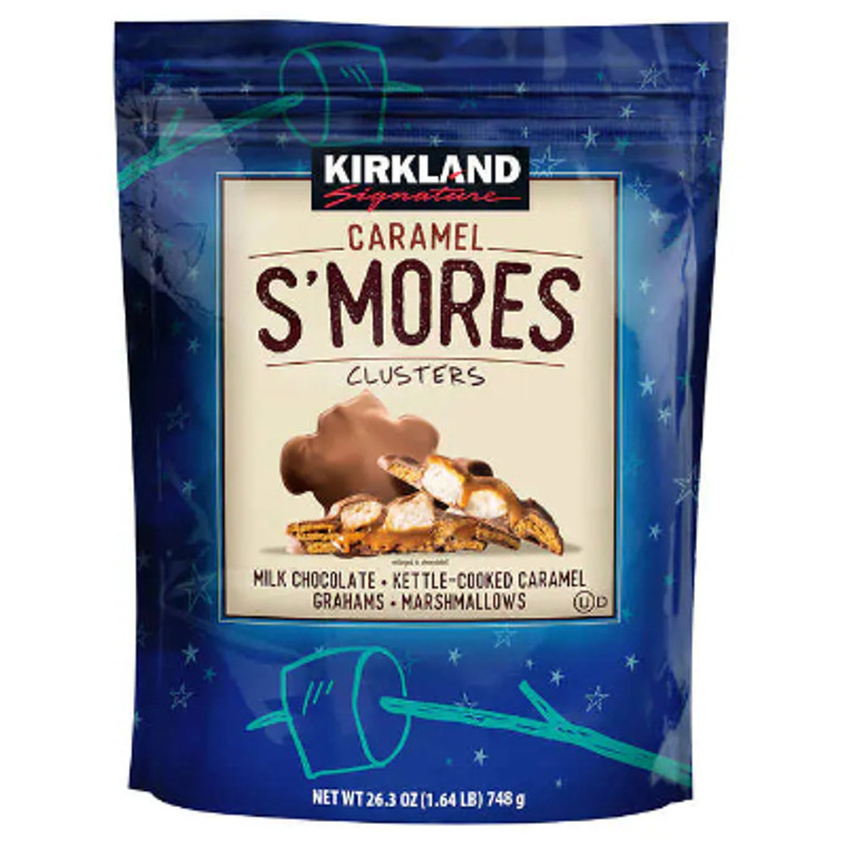 Kirkland Signature Caramel Smores Clusters, 26.3 oz