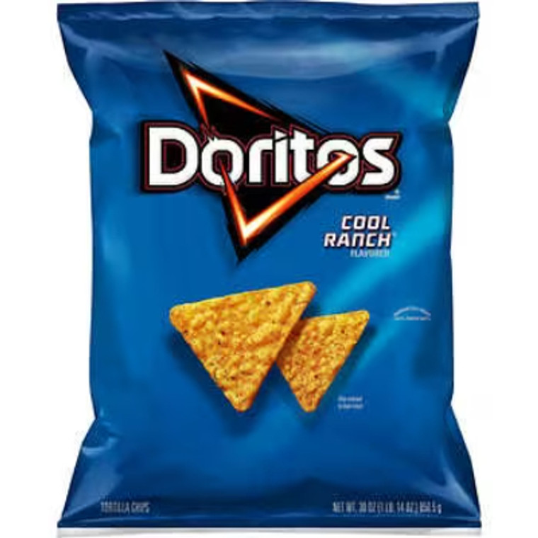 Doritos Tortilla Chips, Cool Ranch, 30 oz