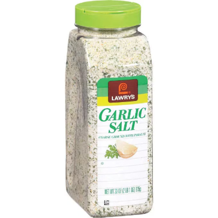 Lawry's Coarse Ground Garlic Salt with Parsley, 33 oz