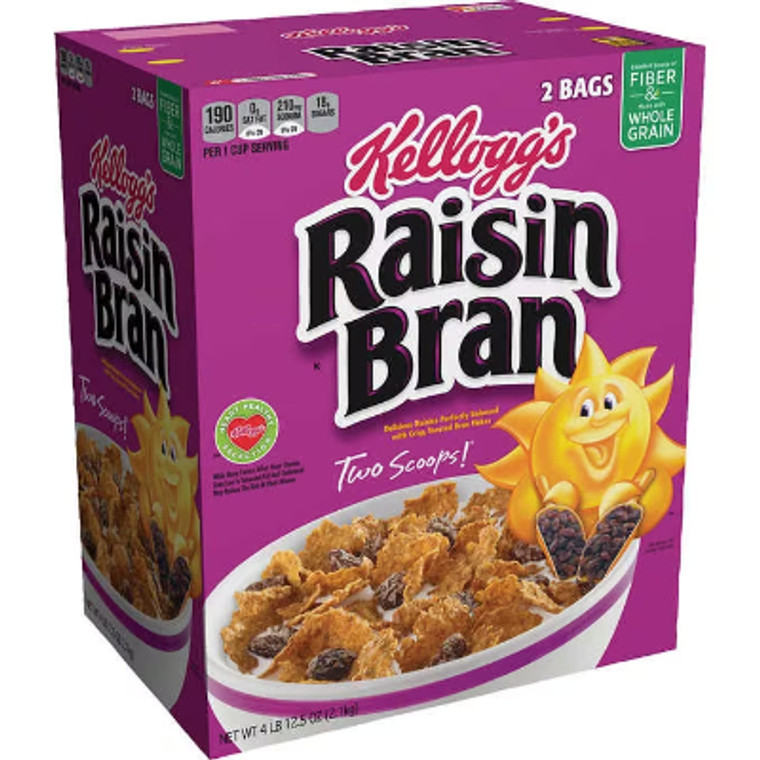 Kellogg's Raisin Bran Cereal, 76.5 oz