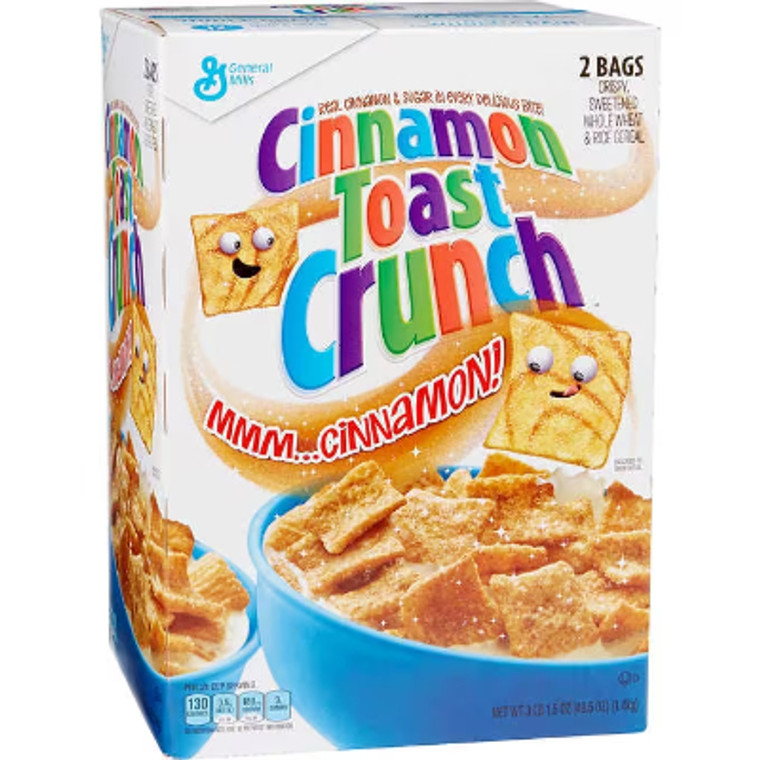 General Mills Cinnamon Toast Crunch Cereal, 49.5 oz