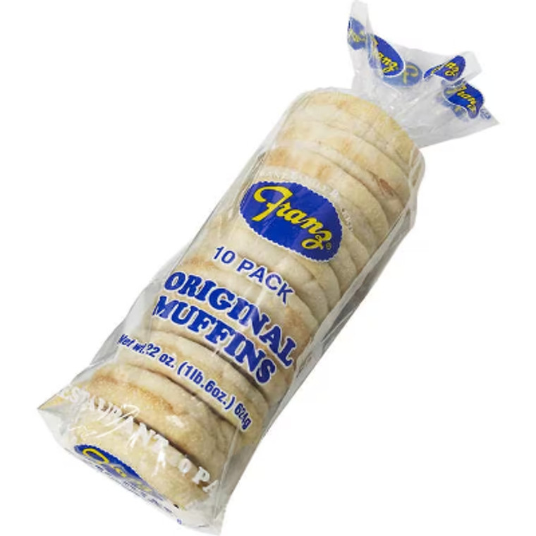 Franz English Muffins, Original, 10 ct