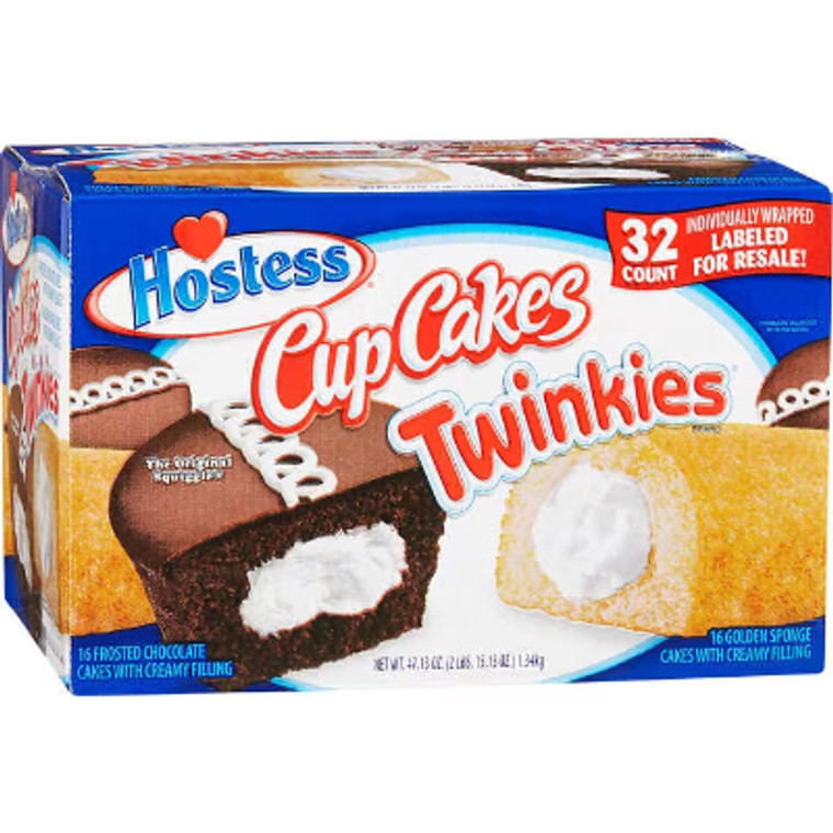 Hostess Cupcakes and Twinkies, Variety Pack, 32 ct