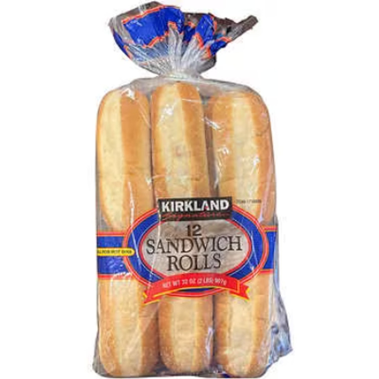 Kirkland Signature Sandwich Roll, 12 ct