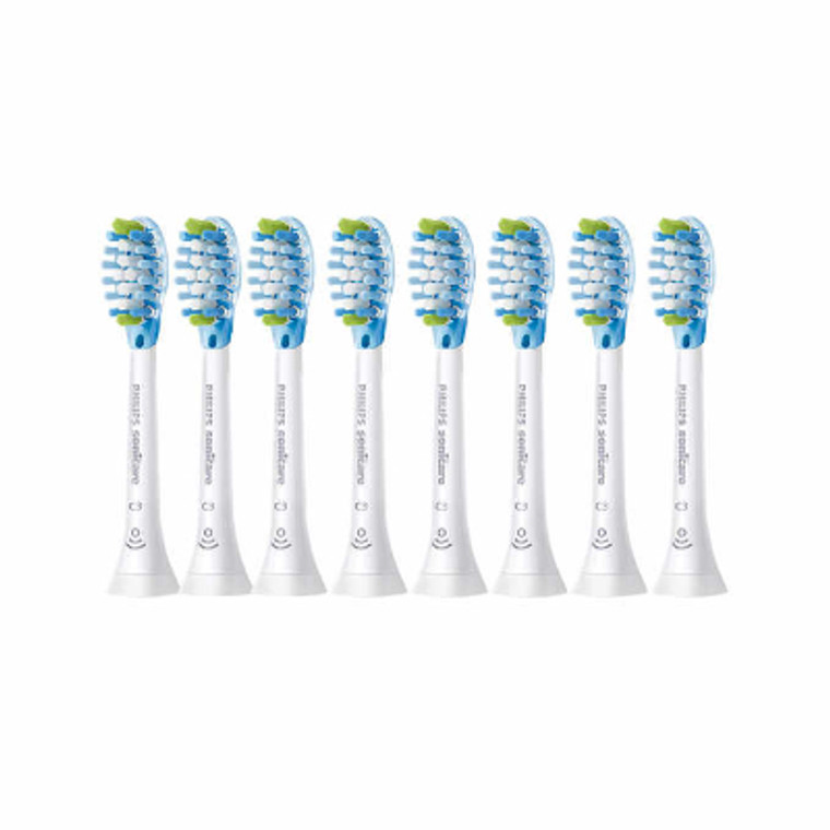 Philips Sonicare Premium Plaque Control, Replacement Electric Toothbrush Heads, Soft Bristle, 8-count