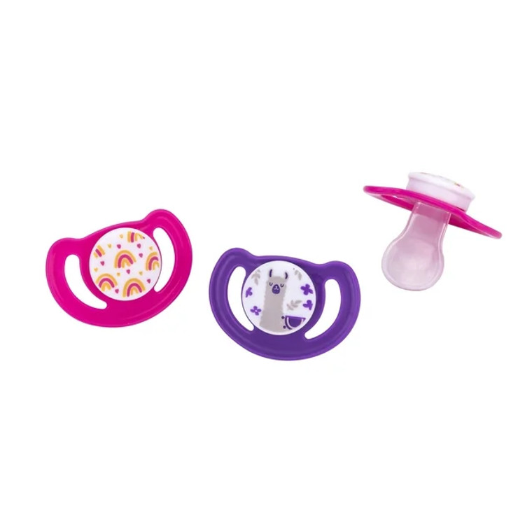 Parent's Choice Vent Pacifiers Silicone Nipples 2 Pack