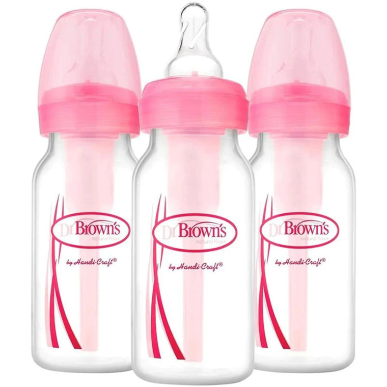 Dr. Brown's Anti-Colic Baby Bottles 4 oz., 3 Pack
