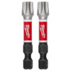 Milwaukee 48-32-6002 SHOCKWAVE Impact Duty 2 in T50 Impact Bits 2Pk