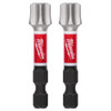 Milwaukee 48-32-6004 SHOCKWAVE Impact Duty 2 in T55 Impact Bits 2PK