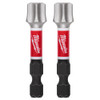 Milwaukee 48-32-6004 SHOCKWAVE Impact Duty 2 in T55 Impact Bits 2PK