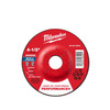Milwaukee 49-94-0603 4-1/2 in x 1/4 in x 7/8 in Performance+ Metal Grinding Wheel - Type 27 10pk