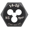 Milwaukee 49-57-5333 14-20 NS 1 Inch Hex Threading Die