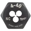Milwaukee 49-57-5308 4-40 NC 1 Inch Hex Threading Die