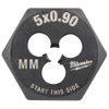 Milwaukee 49-57-5328 M5-0.90 mm 1 Inch Hex Threading Die