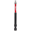 Milwaukee 48-32-4573 SHOCKWAVE 3-1/2 in. Power Bit Square Recess #3