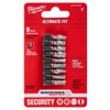 Milwaukee 48-32-4620 9 pc. SHOCKWAVE Security Insert Bit Set Milwaukee 48-32-4620 9 pc. SHOCKWAVE Security Insert Bit Set